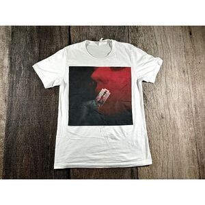 Bush Girls You In Control Razorblade Shirt Size Medium White